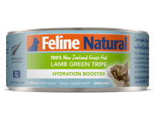 Feline Natural 無穀物主食貓罐頭 - 羊綠草胃 85g (需預訂)