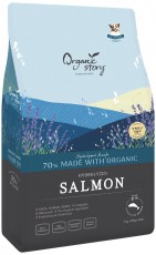 Organic Story - 鮮嫩三文魚配方有機狗糧 