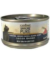 CANIDAE 白身吞拿魚&雞絲&鯖魚貓罐頭 70g (需預訂)