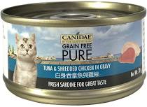 CANIDAE 白身吞拿魚&雞絲貓罐頭 70g (需預訂)