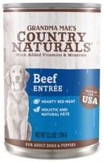 Country Naturals - 牛肉醬加燕麥糙米鮮肉狗罐頭 13.2oz (需預訂)