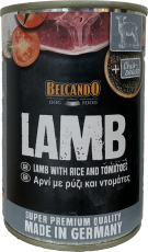 Belcando 德至尊 - 羊肉罐頭  (添加大米、蕃茄) 400g