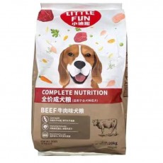 麥富迪(小迪趣)牛肉味成犬糧20kg (兩包起送貨，屯天元上水粉嶺除外)