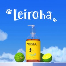 Leiroha狗狗用 100%植物提取成份無添加沐浴露－(黃色) 全犬用 青檸味 490ml (需預訂)