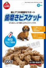 Marukan - 骨頭形潔齒牛乳餅 200g (需預訂)